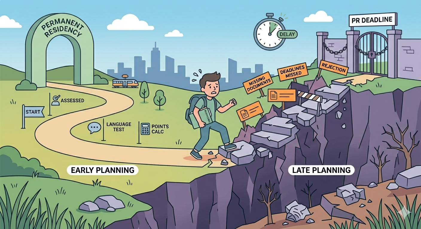 PR pathway planning for international students